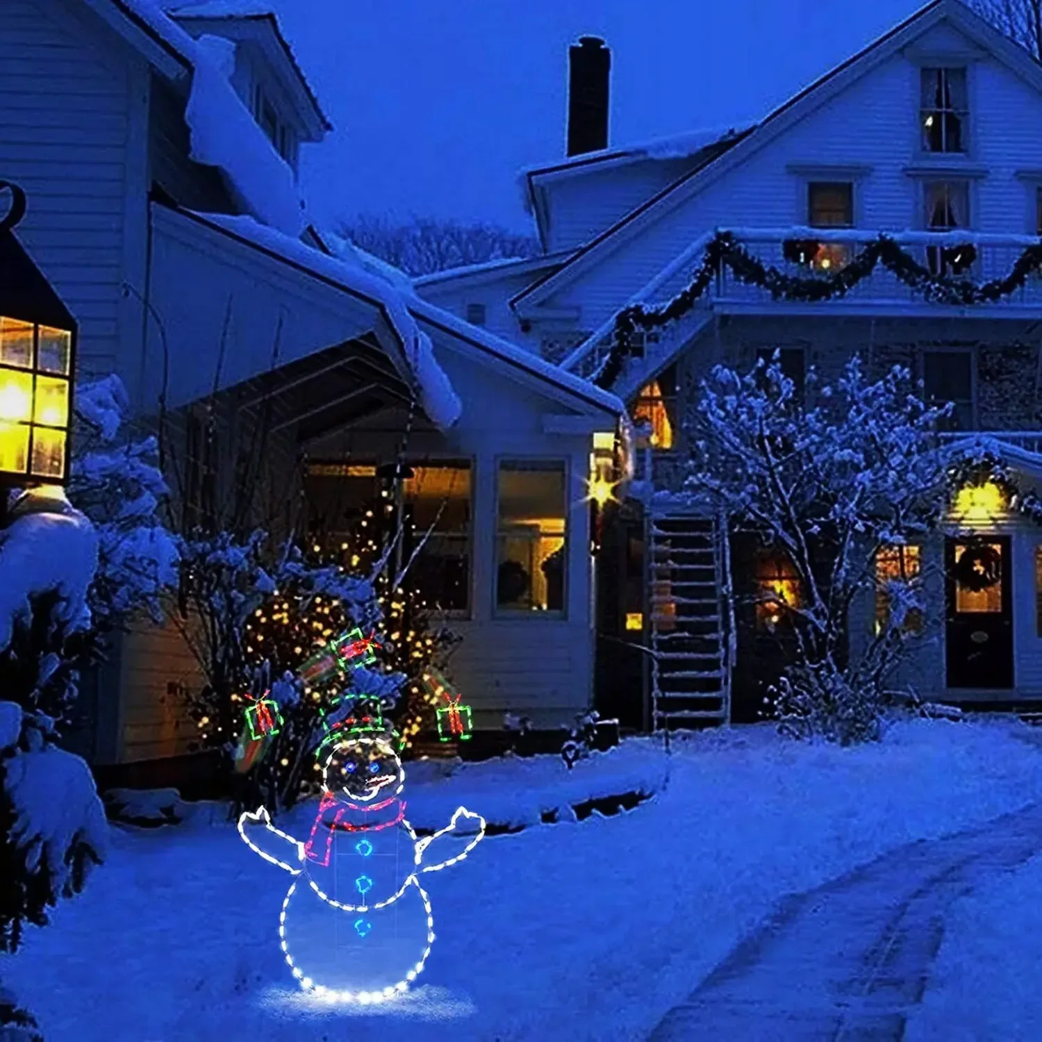 Animated Snowball Light LED Gl - Christmas Lights Outdoor incelemesi ve fiyatı