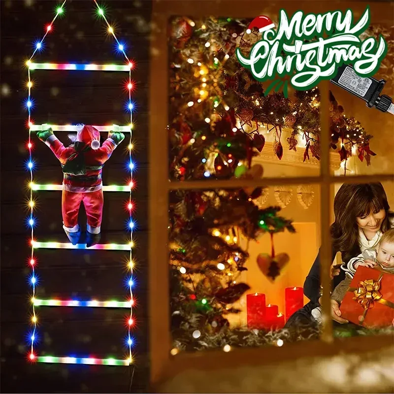 LED Ladder Light for Santa Cla - Christmas Lights Outdoor incelemesi ve fiyatı