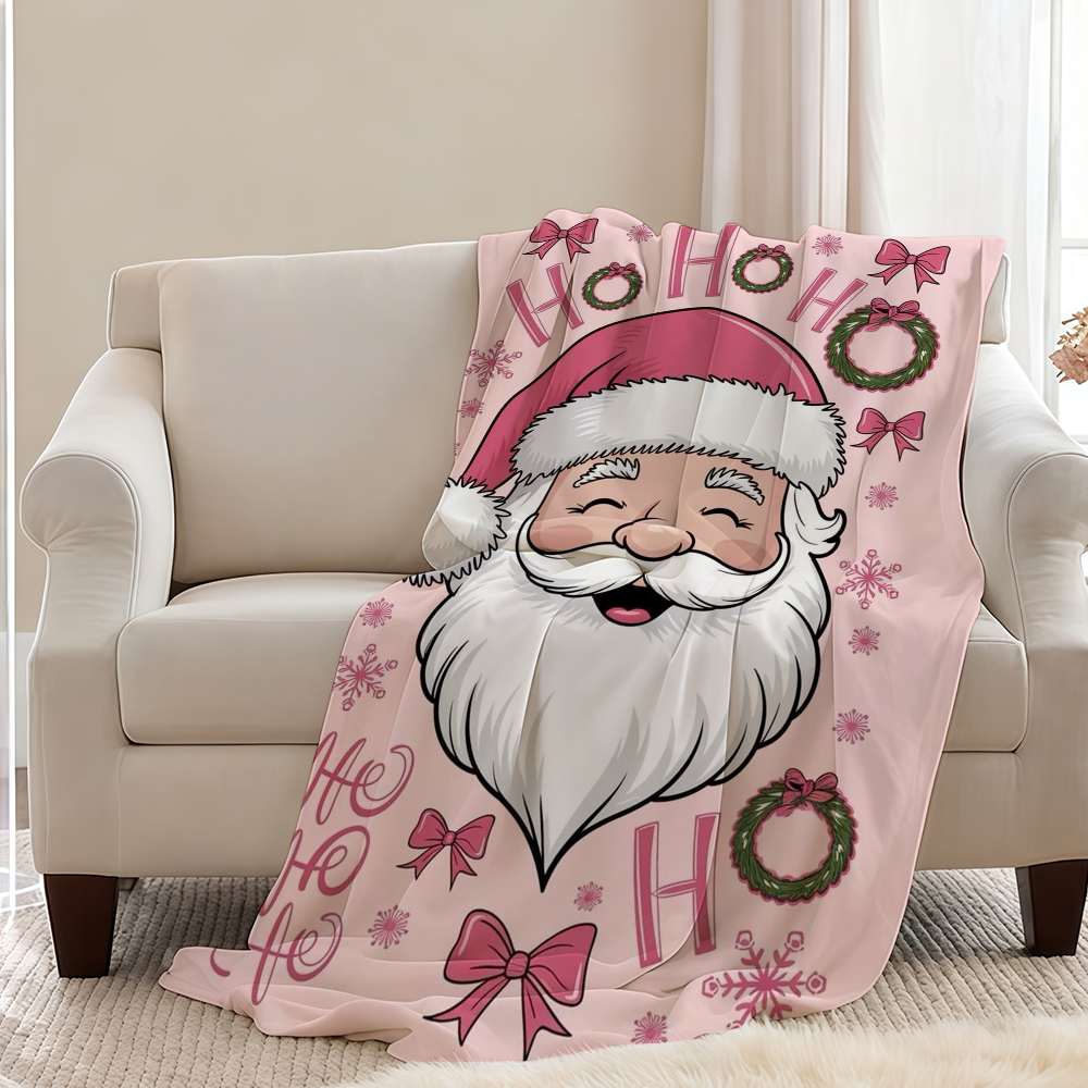 Pink Christmas Blanket Throw S - Christmas Throw Blanket incelemesi ve fiyatı