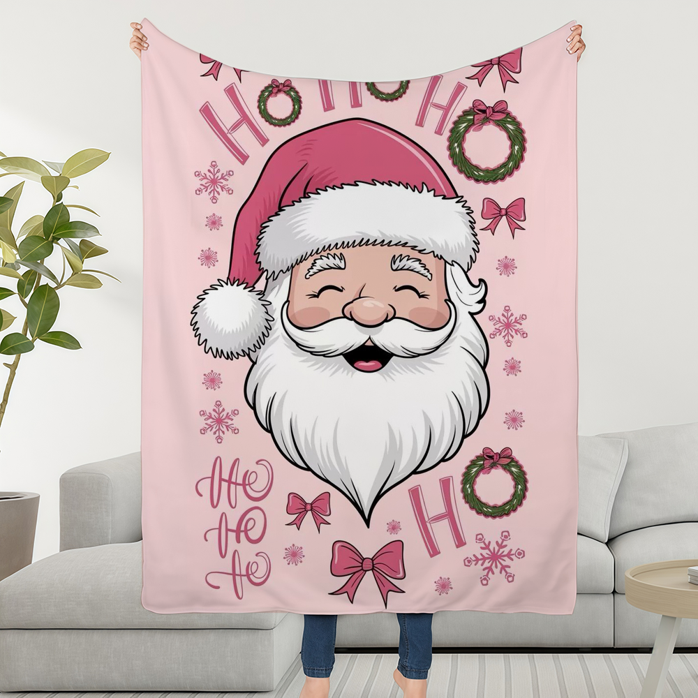 Pink Christmas Blanket Throw S - Christmas Throw Blanket incelemesi ve fiyatı