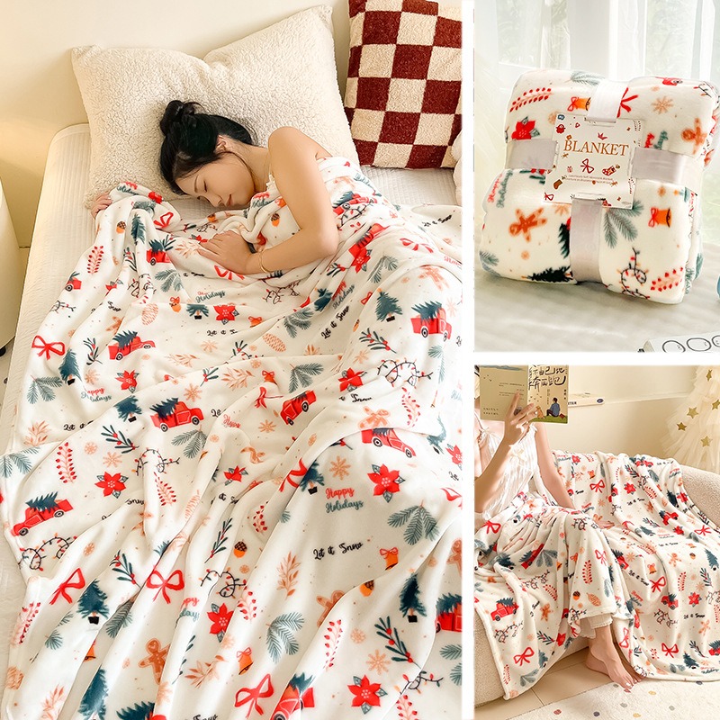 70x100cm Christmas Thickened F - Christmas Throw Blanket incelemesi ve fiyatı