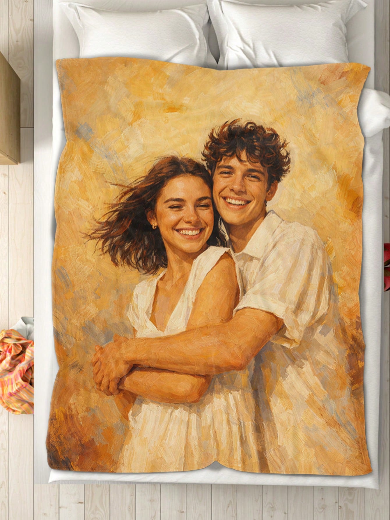 Custom AI Style Photo Blanket  - Christmas Throw Blanket incelemesi ve fiyatı