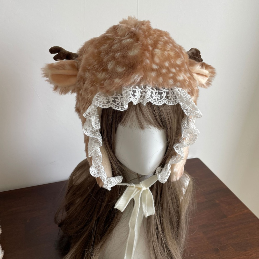 Japanese Furry Bomber Hats Chr - Santa Hat Plush incelemesi ve fiyatı