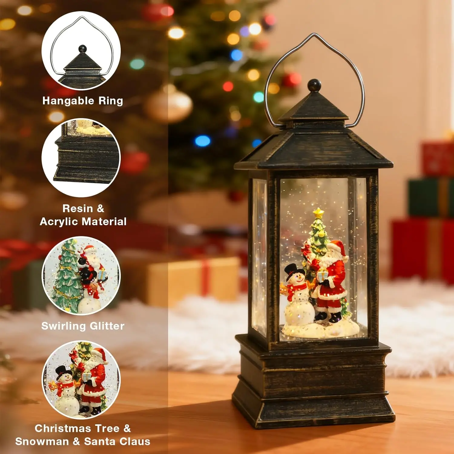 Christmas Snow Globe Lantern w - Snow Globe Musical incelemesi ve fiyatı