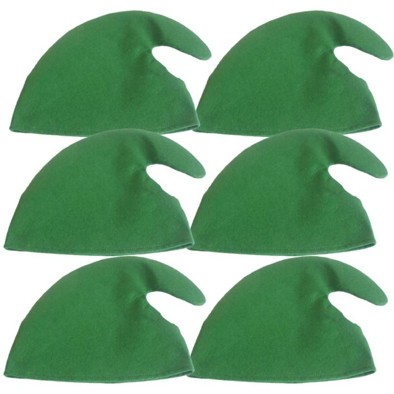 E8BD Pack of 6 Christmas Party - Elf Costume Christmas incelemesi ve fiyatı