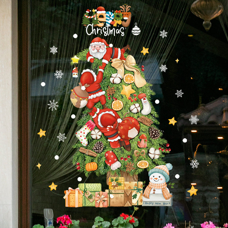 2025 Merry Christmas Window Gl - Snowflake Window Decal incelemesi ve fiyatı