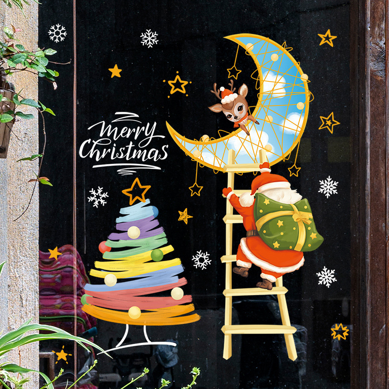2025 Merry Christmas Window Gl - Snowflake Window Decal incelemesi ve fiyatı
