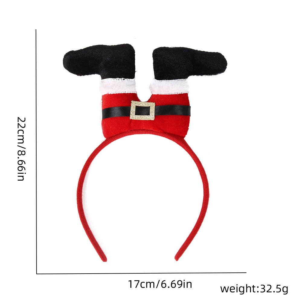 1 Piece/5Pcs Funny Santa Claus - Reindeer Antlers Headband incelemesi ve fiyatı