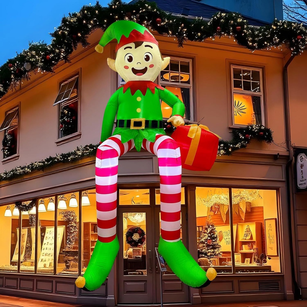8FT Christmas Inflatables Sitt - Christmas Lights Outdoor incelemesi ve fiyatı