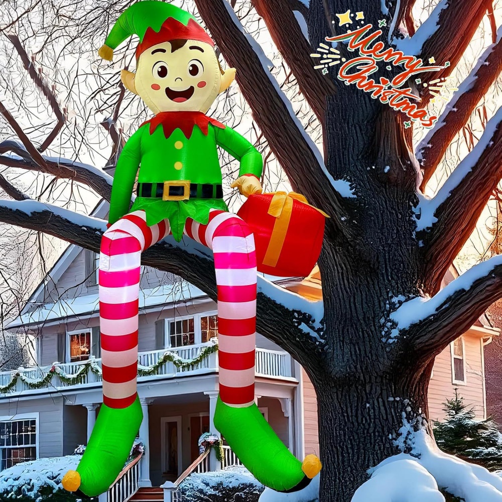 8FT Christmas Inflatables Sitt - Christmas Lights Outdoor incelemesi ve fiyatı