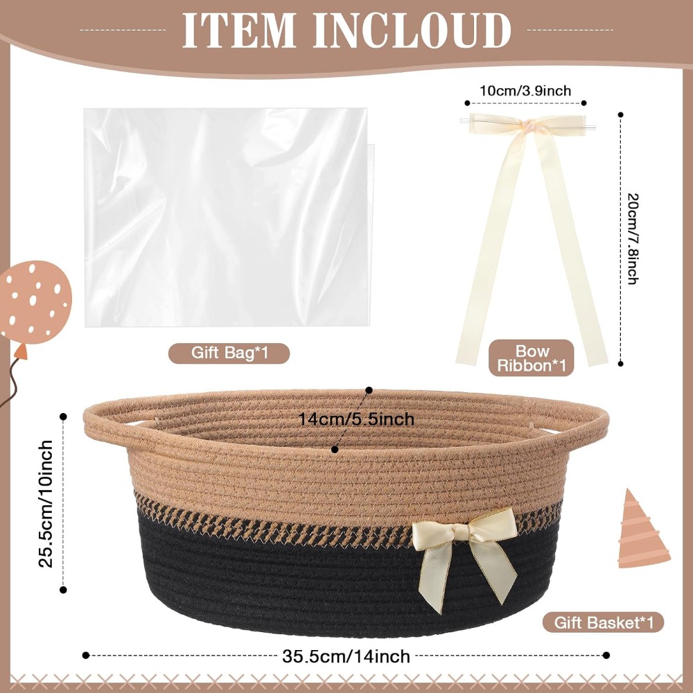 Woven Basket for Gift Empty wi - Gift Box Wrap Set incelemesi ve fiyatı