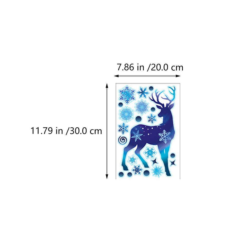 9 Sheets Christmas Window Deca - Snowflake Window Decal incelemesi ve fiyatı