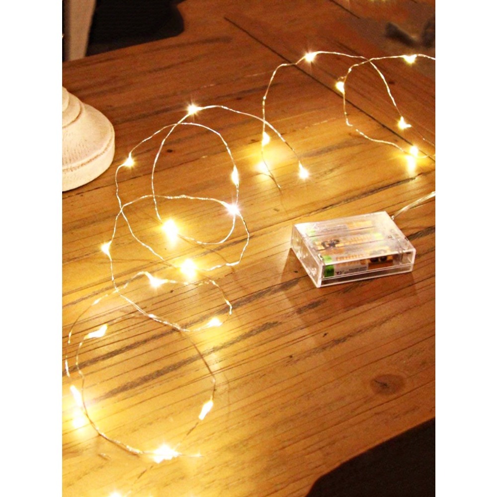 1pc Warm White LED Copper Wire - Led Fairy String Lights incelemesi ve fiyatı