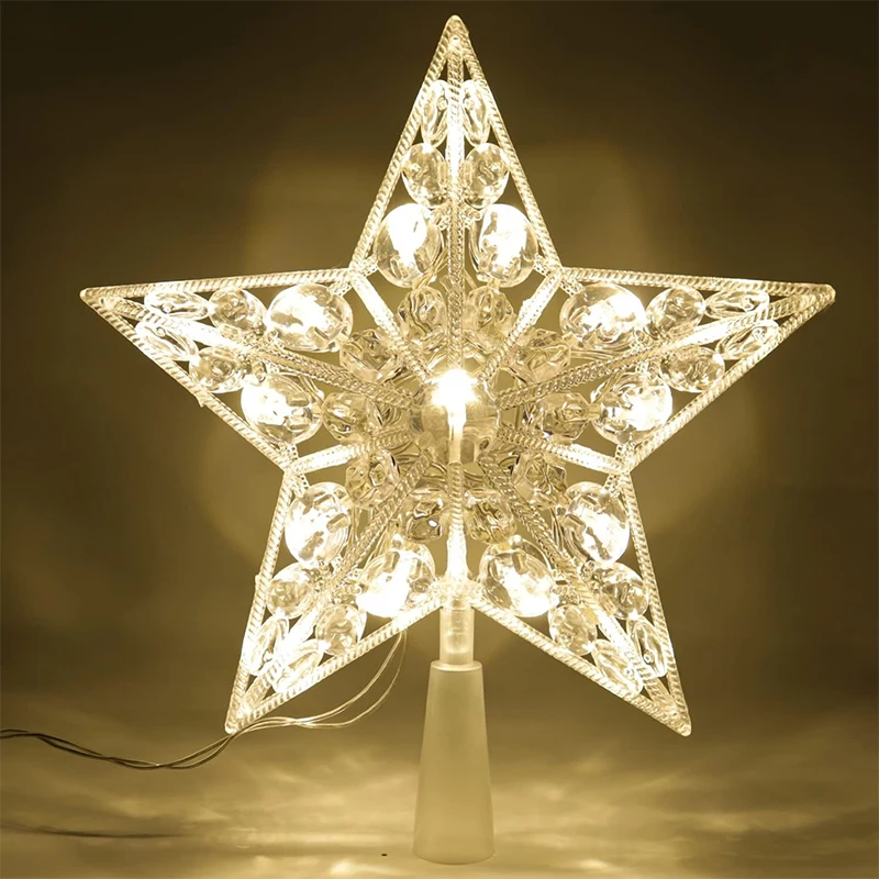 15cm Christmas Decoration Glow - Star Tree Topper incelemesi ve fiyatı