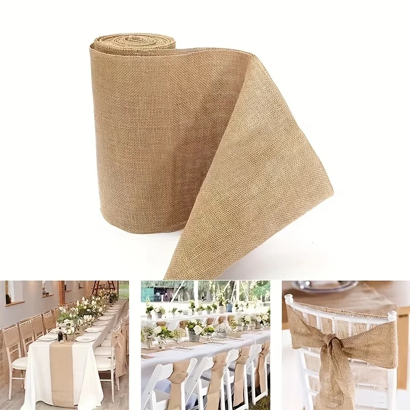 New Desig Beige Burlap Roll 30 - Christmas Table Runner incelemesi ve fiyatı