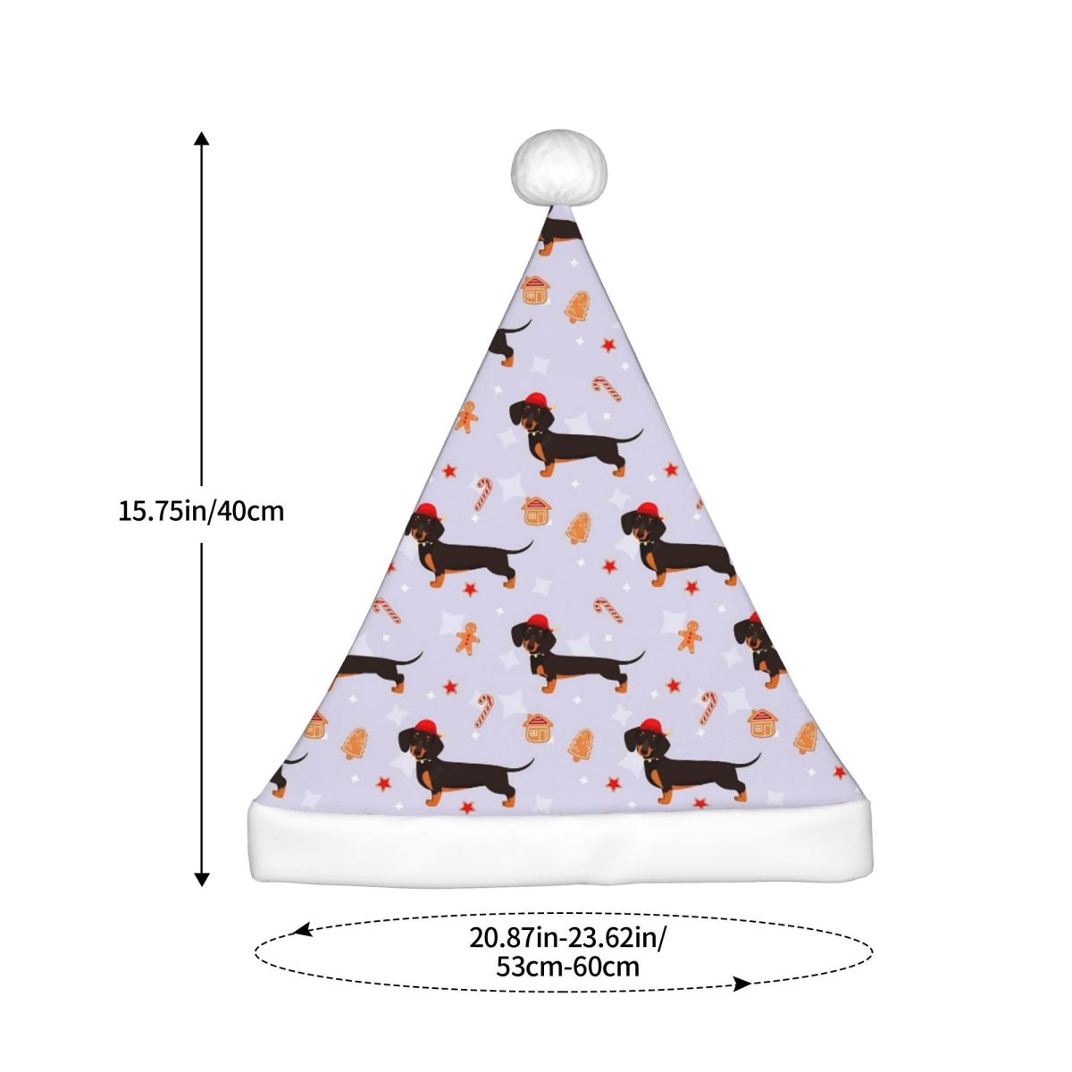 Dachshund Plush Kawaii Christm - Santa Hat Plush incelemesi ve fiyatı