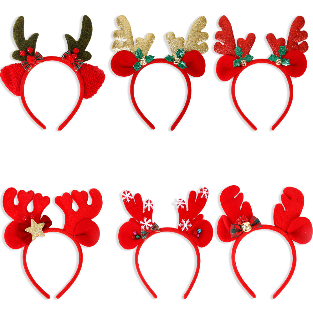 Merry Christmas Headband Reind - Reindeer Antlers Headband incelemesi ve fiyatı