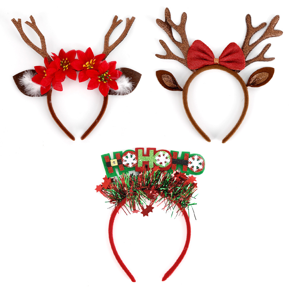 Merry Christmas Headband Reind - Reindeer Antlers Headband incelemesi ve fiyatı