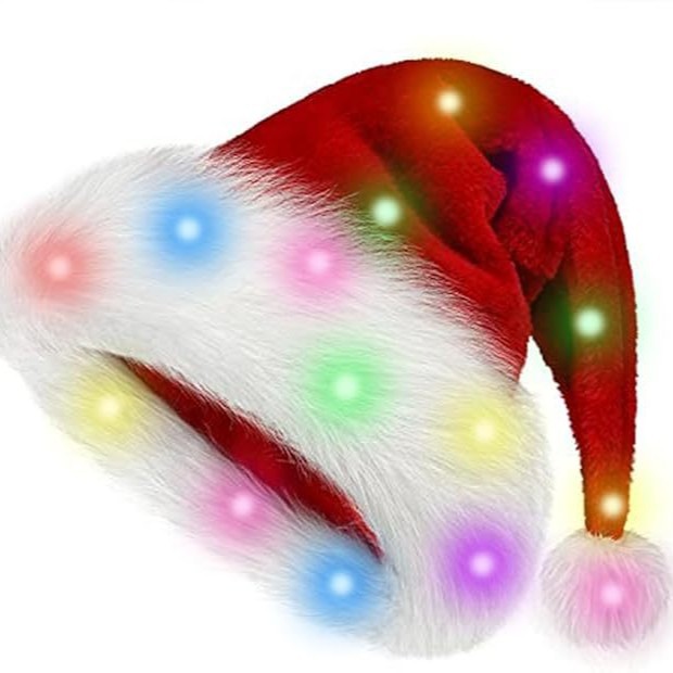 Christmas hat LED light plush  - Santa Hat Plush incelemesi ve fiyatı
