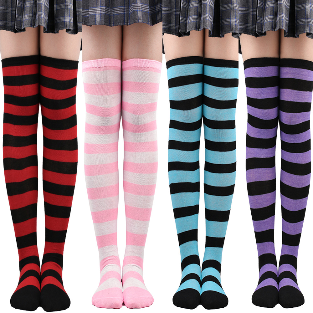 Wide Striped Stockings Women O - Christmas Stocking Hanging incelemesi ve fiyatı